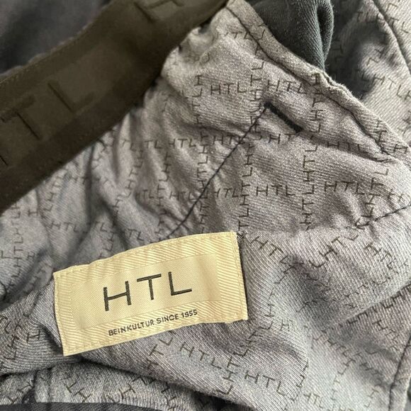 Hiltl HTL Navy Blue Linen Pants Size 52 Euro 36 US - Picture 9 of 9